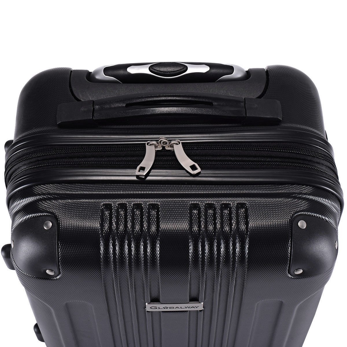 GLOBALWAY Expandable 20" ABS Carry On Luggage Travel Bag Trolley