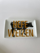 Crate & Barrel Hefe Weizen Rectangular Appetizer Plate  - $10.99