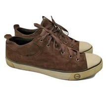 UGG Australia Evera Shoes Size 12 Sheepskin Lined Sneakers Brown 1888 - $40.18