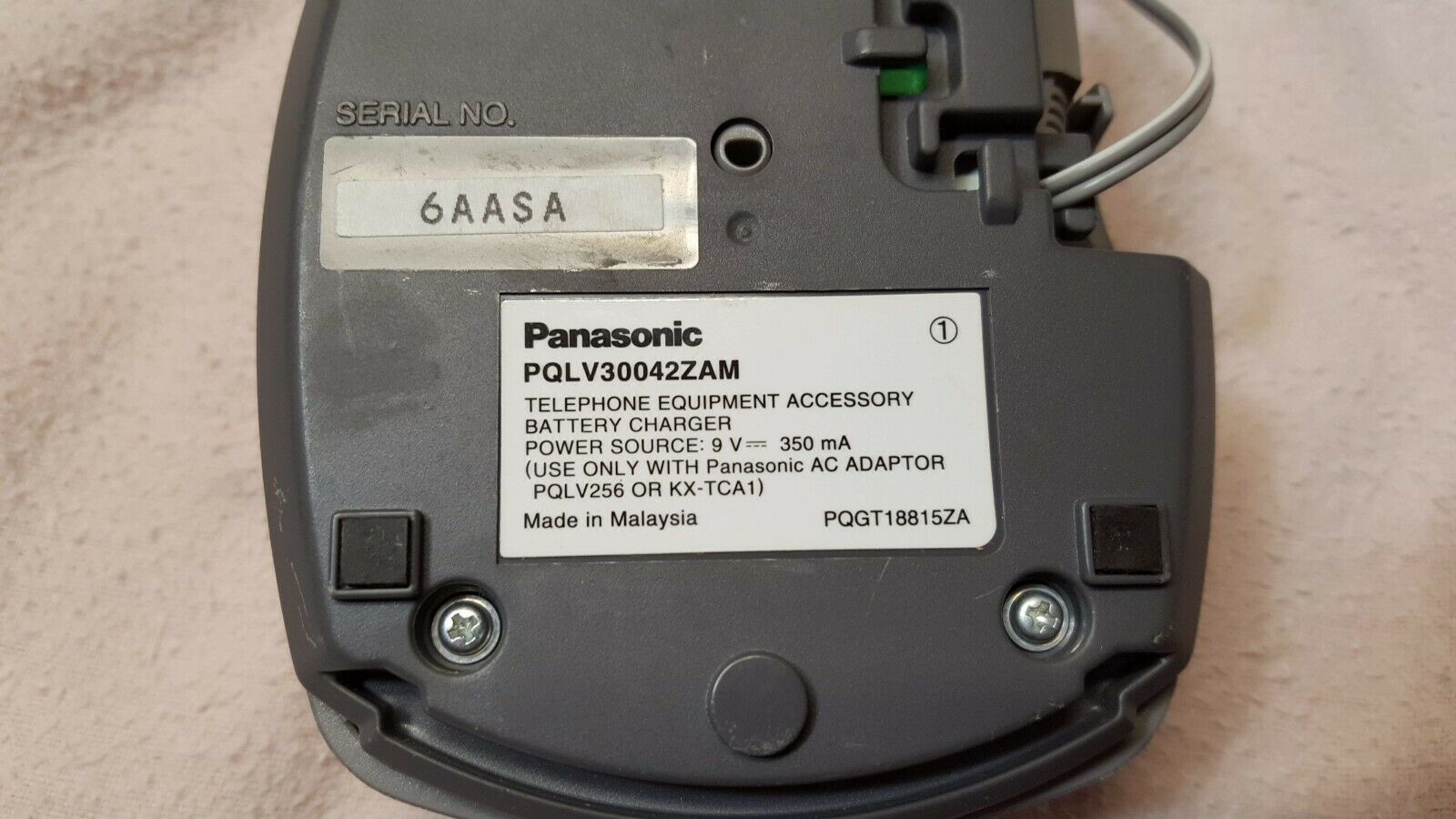 Panasonic Wireless Telephone Phone Extension Bases Models Vary See