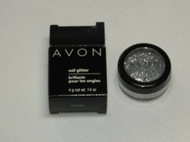 Avon Nail glitter Brilliant Chrome 4 g net wt. 0.14 fl oz glitter mani pedi - $13.11