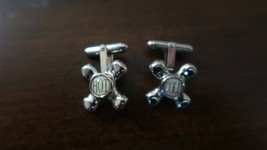 Vintage Silver Hot Cold Faucet Plumbing Cufflinks - $29.70