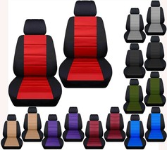 Two tone front set car seat covers fits Chevrolet Volt 2011 to 2019  Nice colors - $73.59