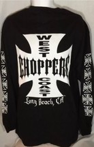 Jesse Who? West Coast Choppers Iron Cross Cotton Lg Sleeves Black Men's T-Shirt - $59.99