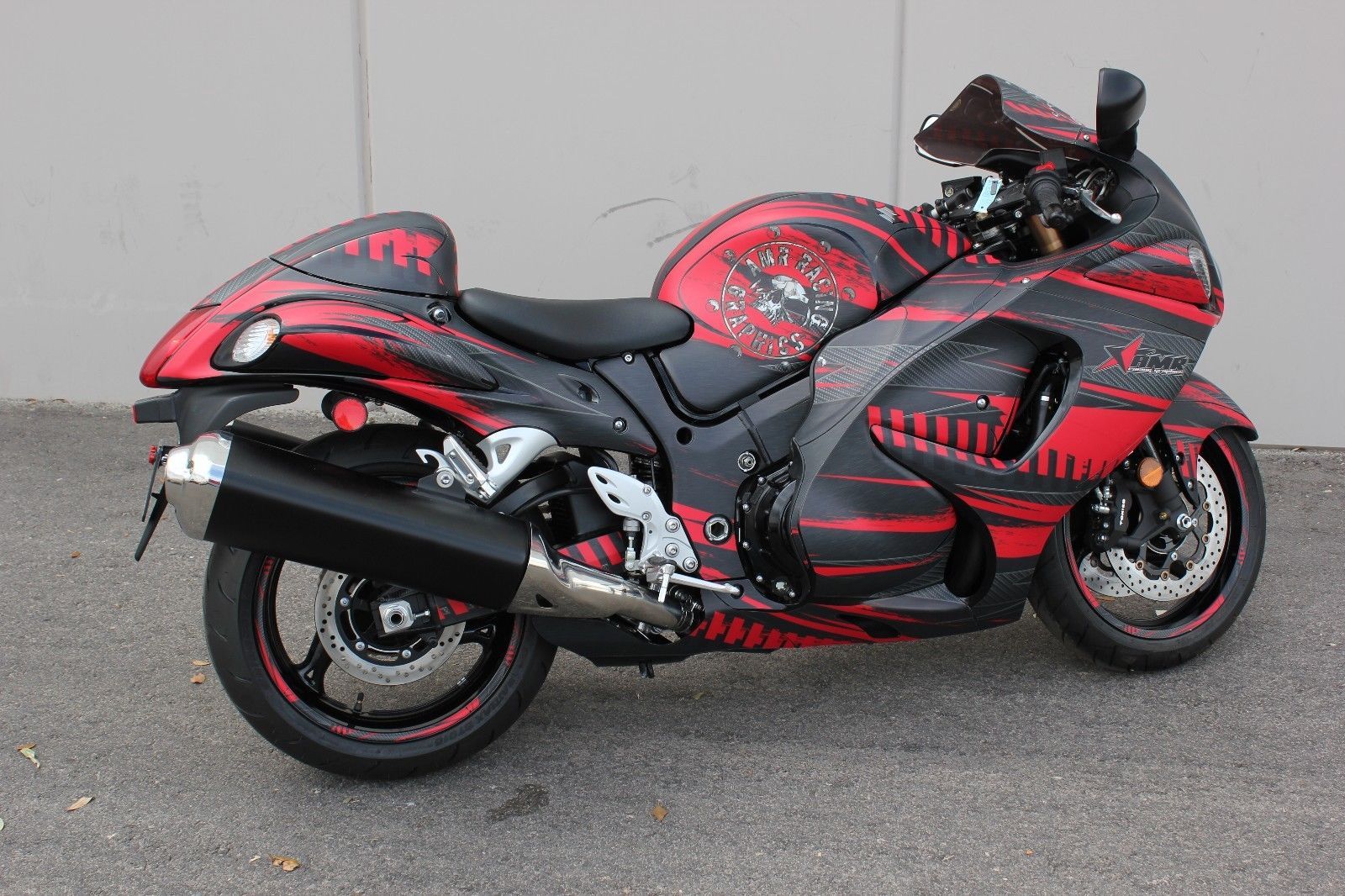 Street Bike Graphics Kit Decal Wrap For Suzuki Hayabusa GSX1300R 0813