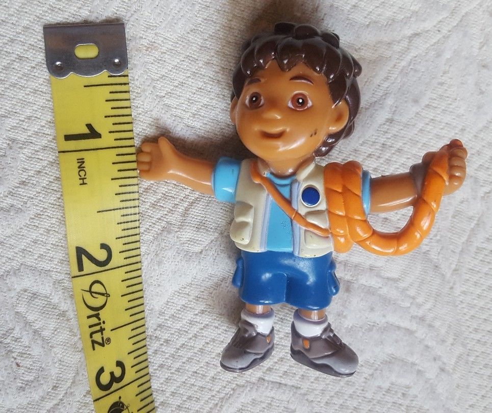 2007 DIEGO Action Figure Dora the Explorer Cartoon Character Viacom 3 ...