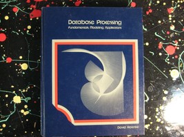 Database Processing Fundamentals Modeling David Kroenke Computer Book HC - $9.25