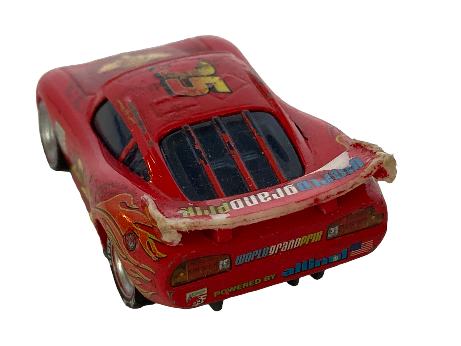 Disney Pixar Cars Lightning McQueen World Grand Prix Piston Cup Toy ...