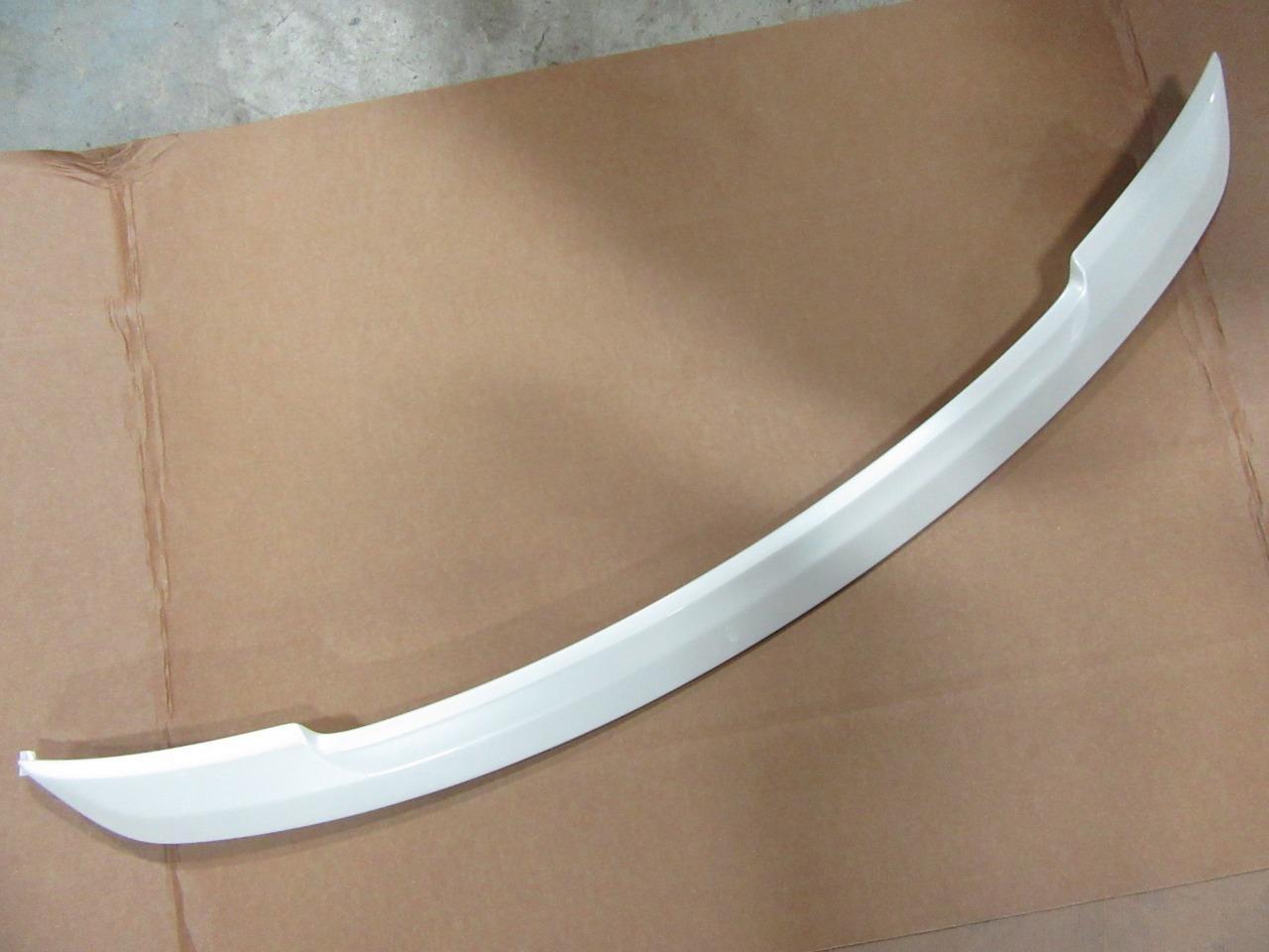 OEM 2015-2017 Ford Mustang Coupe Single Wing Rear Spoiler Trunk Lip Ingot Silver
