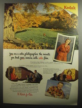 1951 Kodak Film Ad - You are a color photographer the minute you load - $14.99