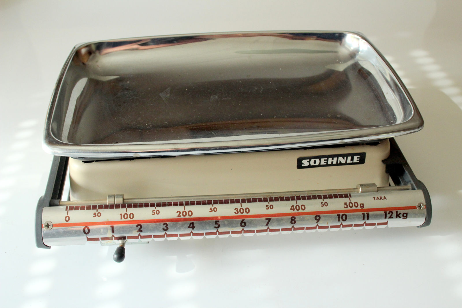 1960s Kitchen scale Soehnle 12 kg, complete usuable, vintage Scales