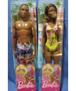 Toys Mattel Barbie and Ken Dolls at the Beach in Swimsuits 12 inches - $24.95
