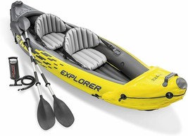 Intex 68307np-Inflatable kayak explorer k2 with 2 oars 312 x 91 x 51cm - $659.00
