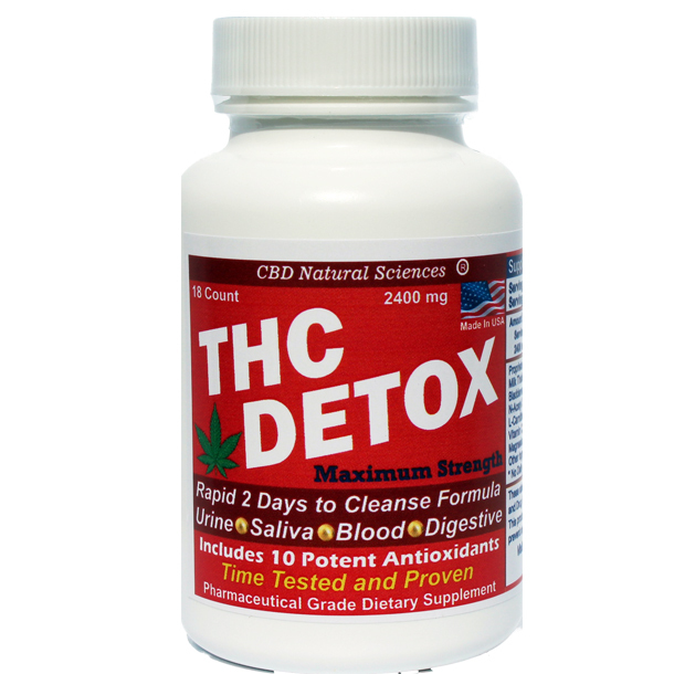 THC Detox Cleanse Liver, Urine, Blood, DigestiveRapid 2 Days to Cleanse Other Vitamins