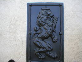 Giant 19x34x2 Mold Makes Medieval Celtic Plain Rope Trim Plaster Cement Wall Art image 3