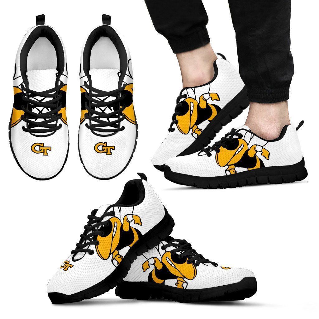 Georgia Tech Yellow Jackets NCAA Fan Custom Unofficial Running Shoes ...