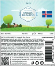 Yogurt Making Kit for 1 Gallon Icelandic Styr Yoghurt  -  100% Natural - Great ! image 2