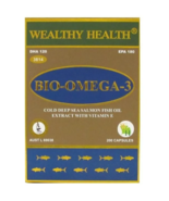 Wealthy Health-Bio Omega 3 200 Capsules - $14.95