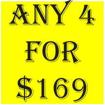 MON-TUES SPECIAL PICK ANY 4 FOR $169 BEST OFFERS DISCOUNT MAGICK  - $169.00