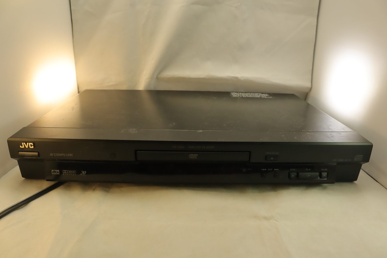 JVC XVS40 AV Compulink 1997 Component CD DVD Player With Remote DVD