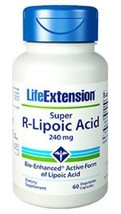 3 PACK Life Extension Super R-Lipoic Acid antioxidant eye health glutathione image 2