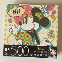 Cardinal Disney Minnie Mouse 500 Piece Jigsaw Puzzle 11”x 14” - Brand New - $7.95
