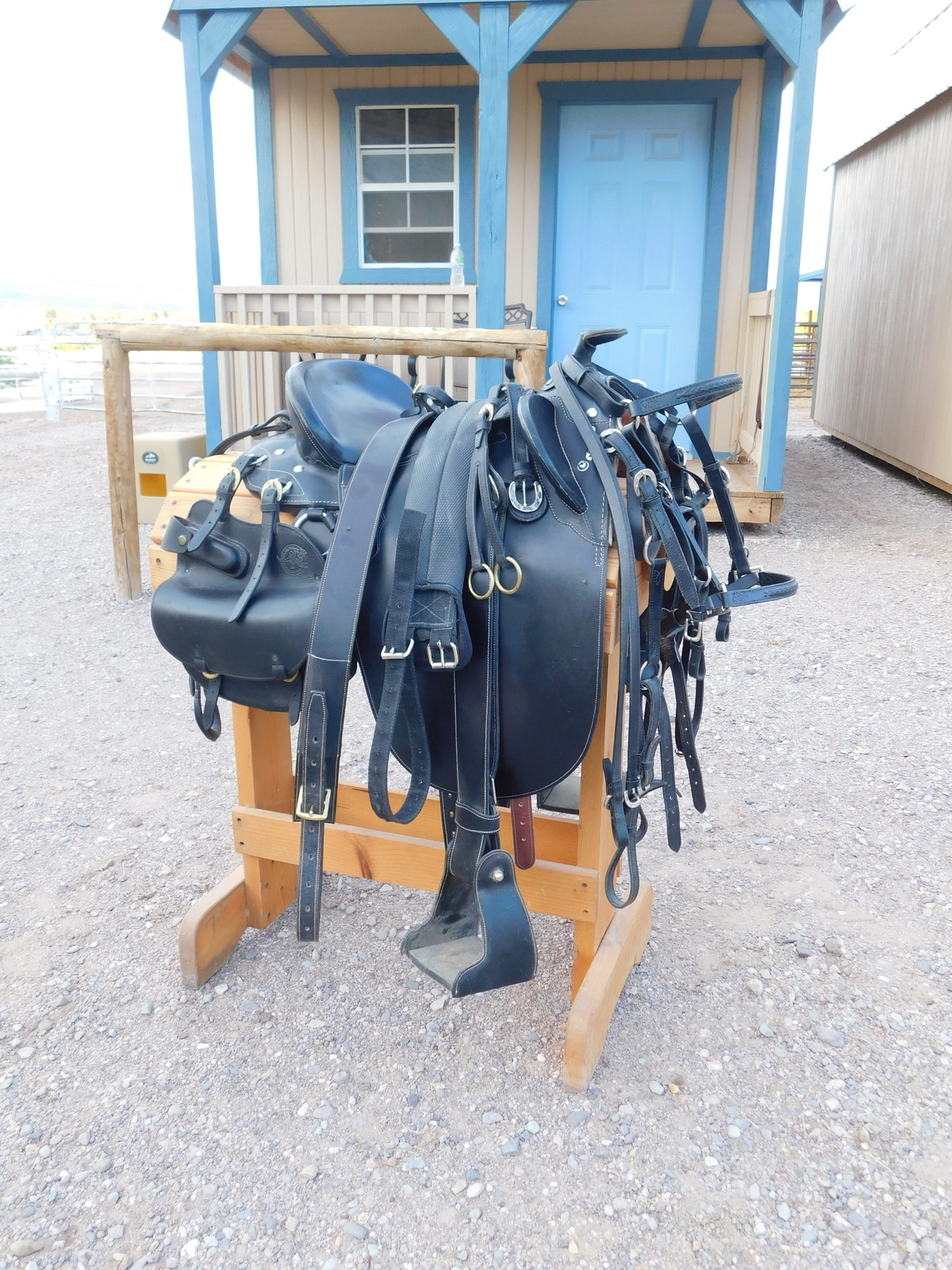 Primary image for Down Under Saddlery Al Ragusin Special Australian Saddle, extra tack as shown