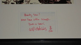 Will Hutchins Signed Framed 16x20 Handwritten Note & Poster Display The Shooting image 2