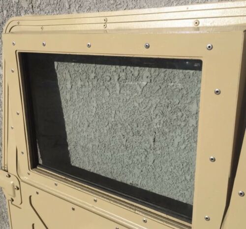 4 MILITARY HUMVEE WINDOW OVERLAYS M998 PRE-DRILLED HMMWV - Other