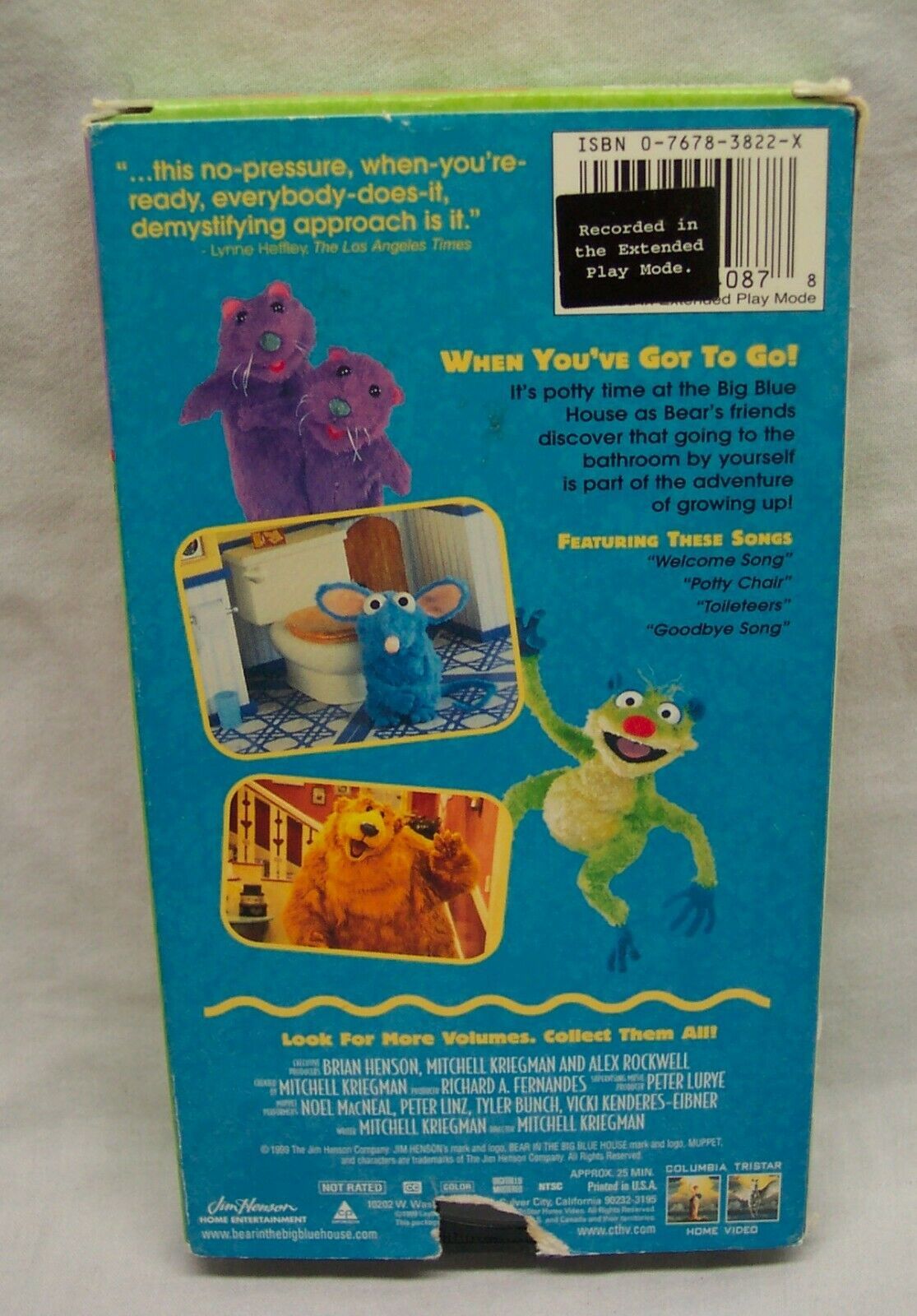 Bear In The Big Blue House Potty Time