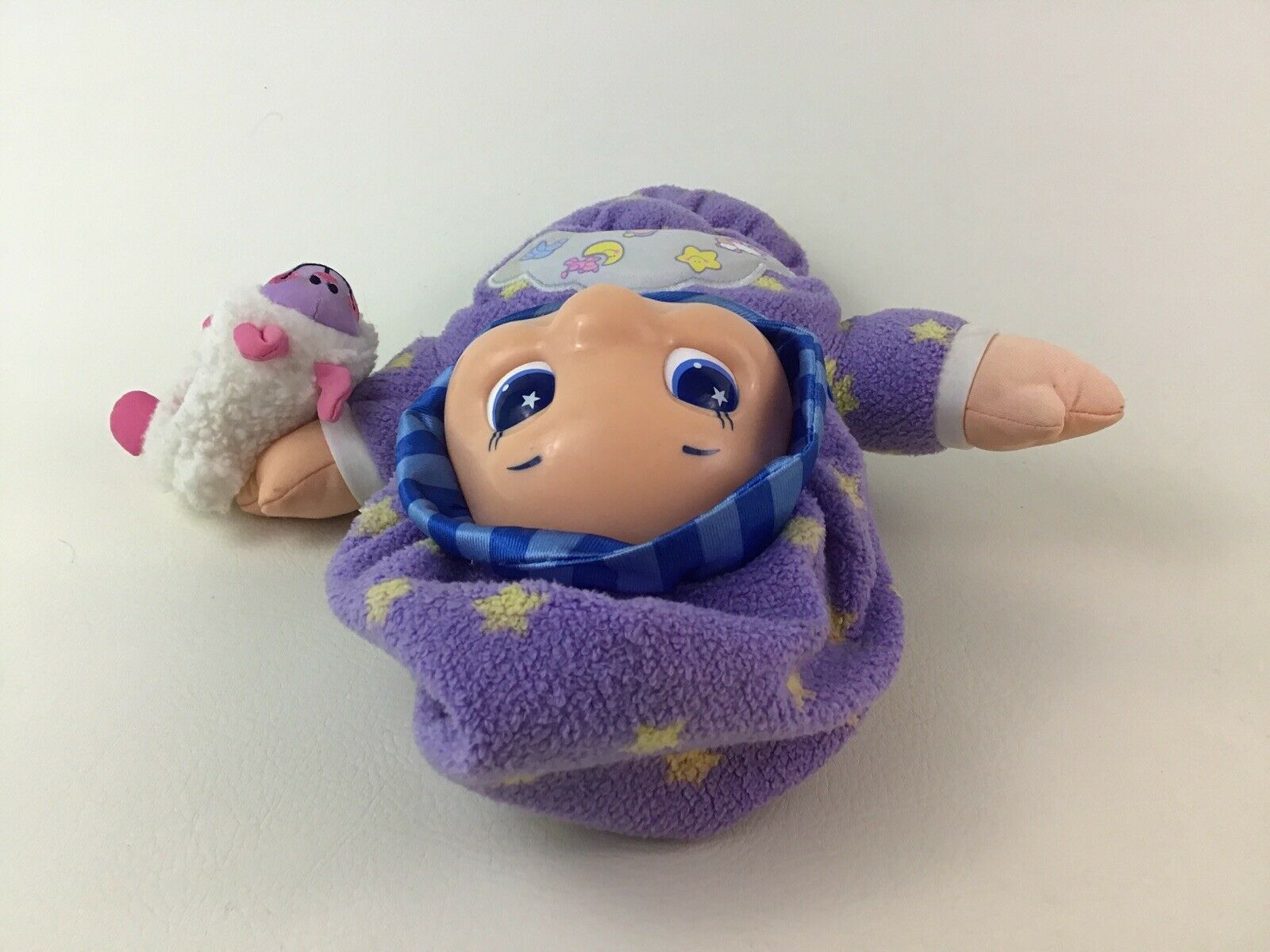 Playskool Storytime Gloworm Purple Plush Stuffed Toy w Sheep 2003 ...