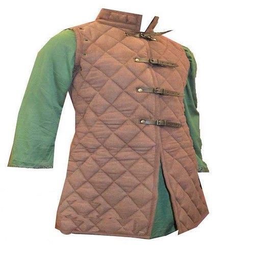 Thick Padded Medieval Gambeson Vest Costumes suit of armor - Medieval ...