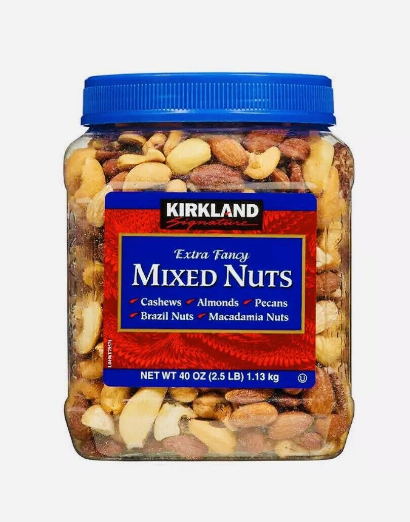 Kirkland Signature Extra Fancy Mixed Nuts Premium 2.5 lb - $21.95 - $66.95