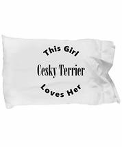 Unique Gifts Store Cesky Terrier v2c - Pillow Case - $17.95