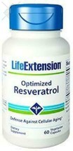 Life Extension Optimized Resveratrol, 60 Vegetarian Capsules - $44.72