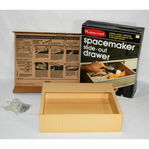 Vintage Rubbermaid Spacemaker Slide-out Drawer 1982 0521!!! - $74.25