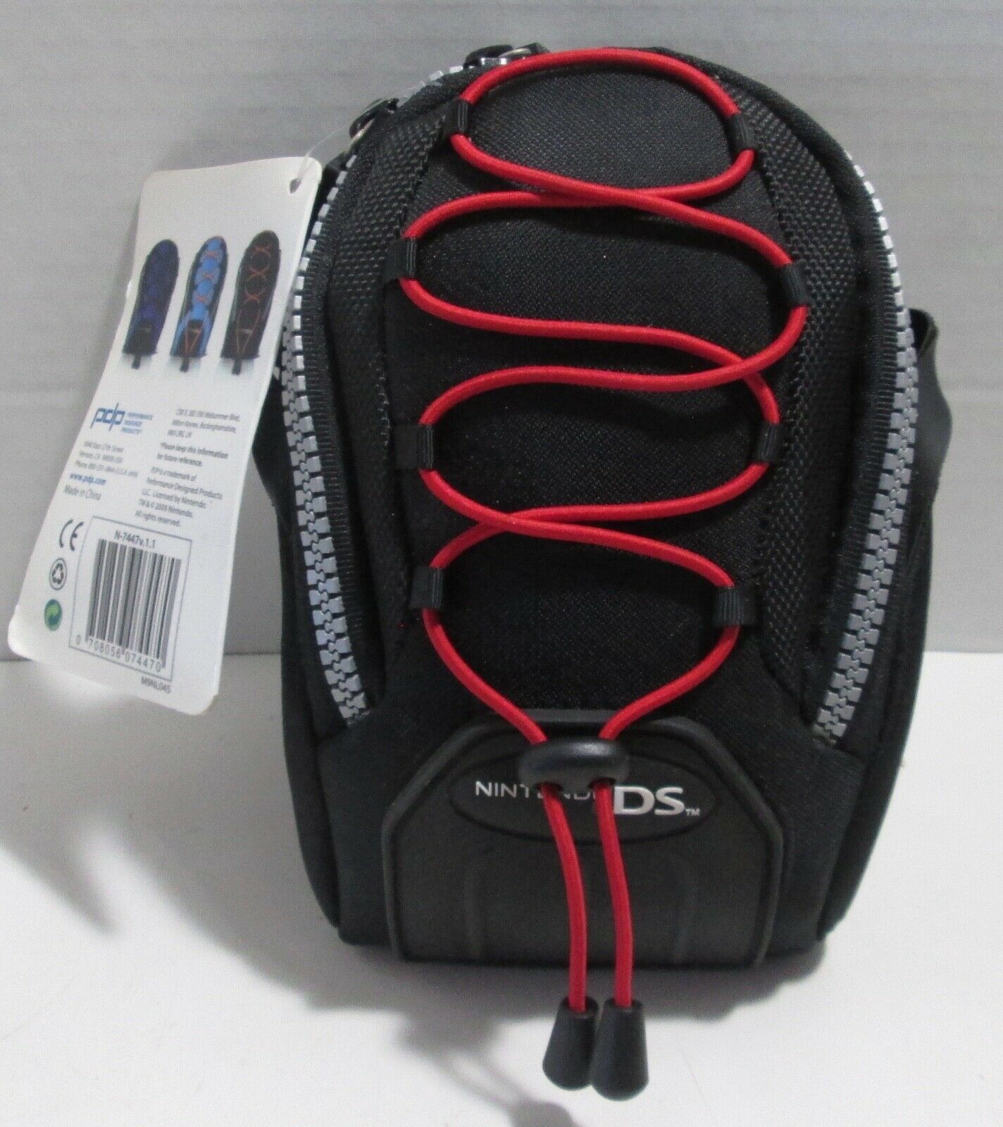 Nintendo 3DS & DS Lite Carrying Case Mini Back Pack Black/Red NEW Cases, Covers & Bags