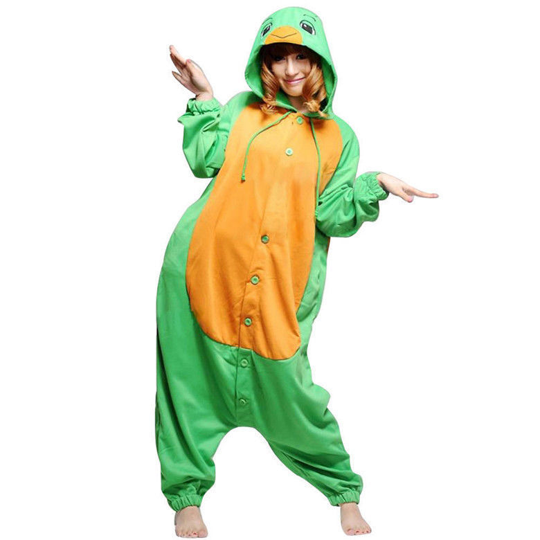 Kigurumi Pajamas Unisex Adult Cosplay Costume Animal  Turtle S/M/L/XL