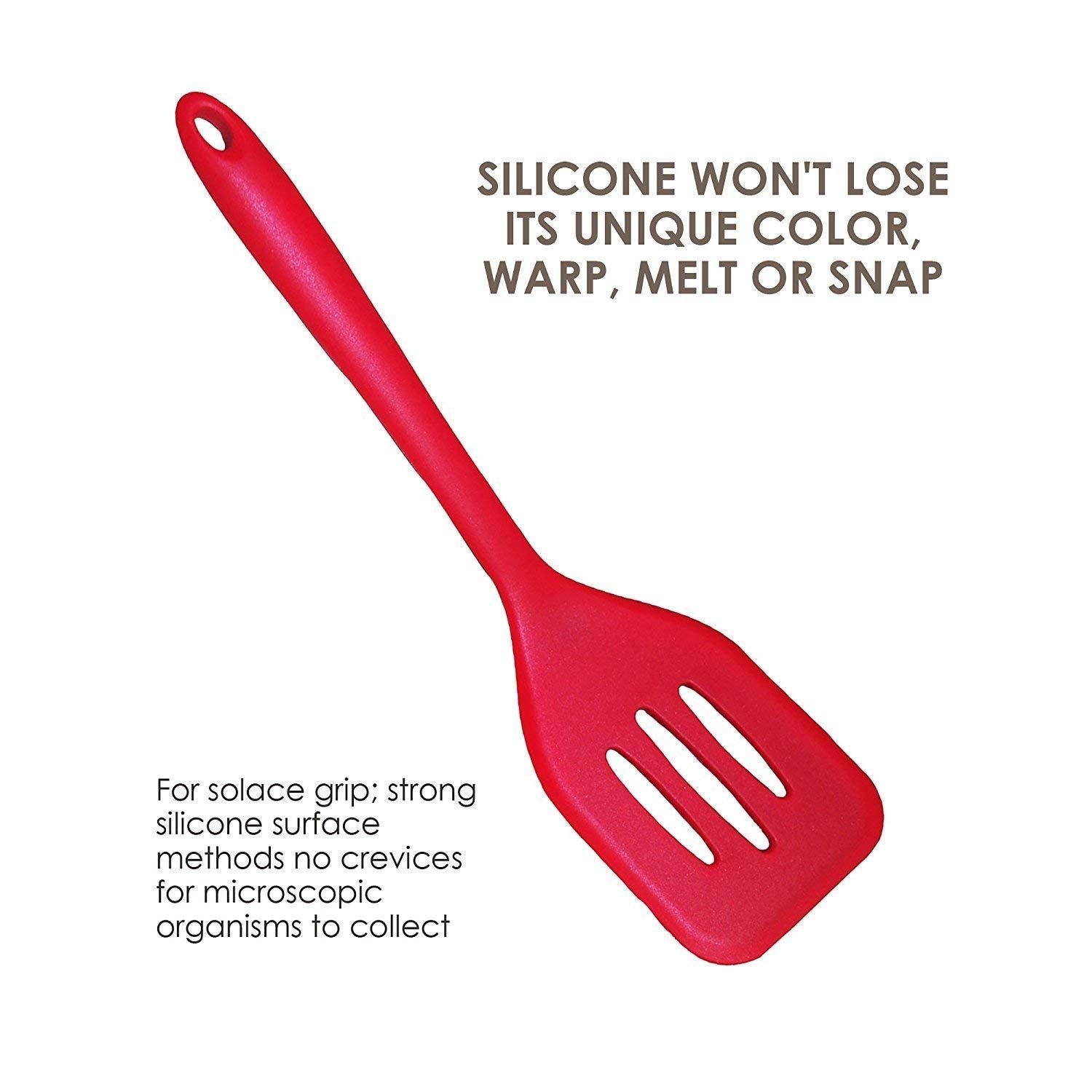 Superb Rubber Spatula Set Silicone Spatula Pampered Chef Rubber