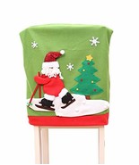 Alien Storehouse Christmas Chair Cover for Dining Room Chair Back Cover ... - $22.89