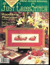 Just Cross Stitch Spring Flower Bonanza Strawberries - April 1990 - $9.90