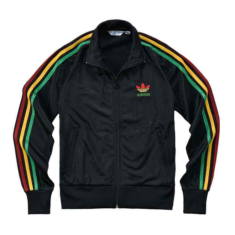 Adidas Original Women Firebird Rasta Colorful Jamaica Bob Marley Jacket E16499