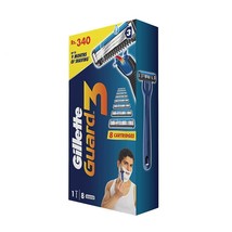 Gillette Guard 3 Single Razor with 8 Blades Pack 1 - $14.95