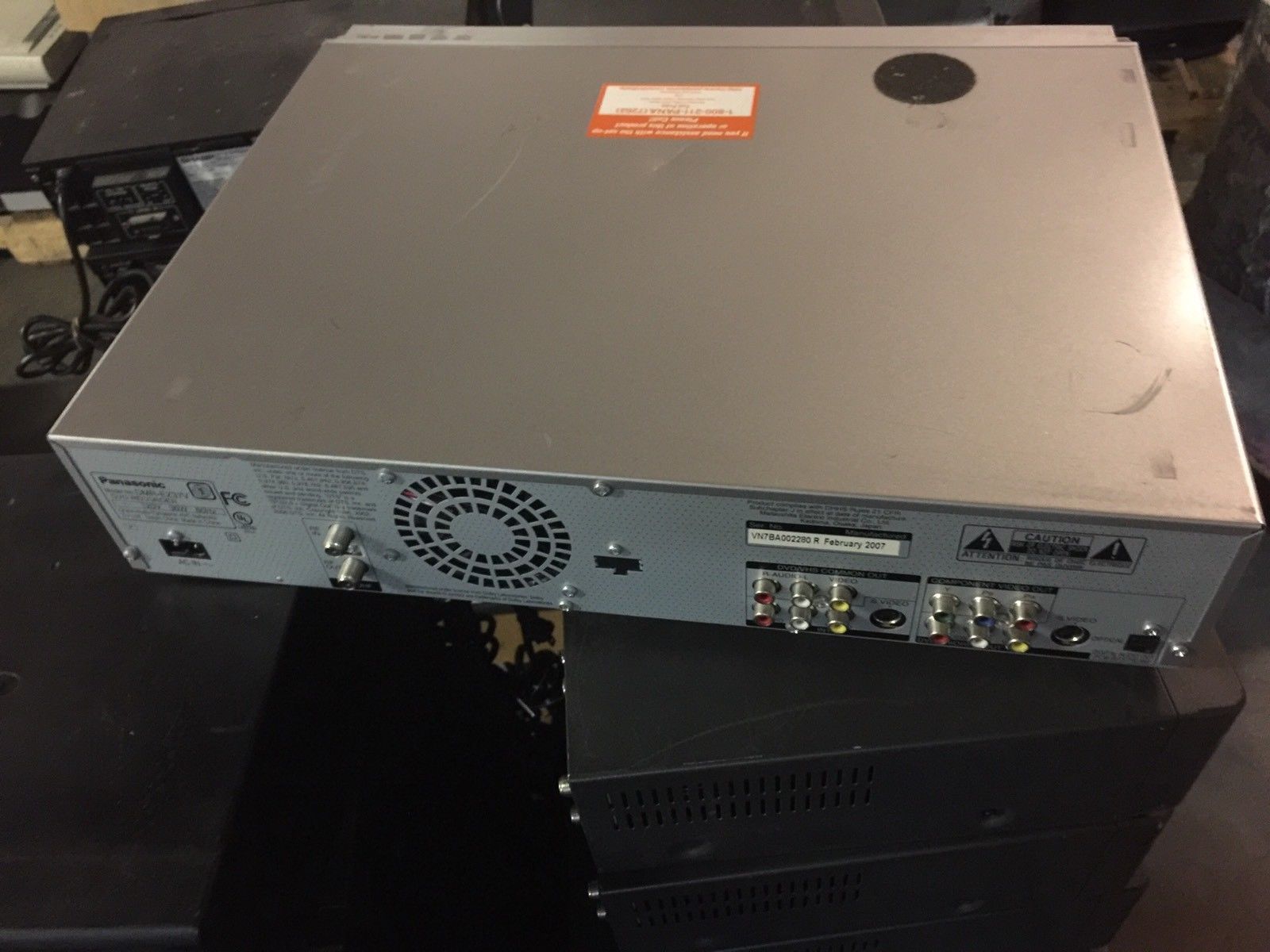 Panasonic DMREZ37V DVD Recorder VCR HDTV Tuner Sliver TV, Video