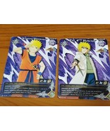 Naruto Ukumaki And The 4th Hokage Trading Cards Lot Of 2 - $26.53
