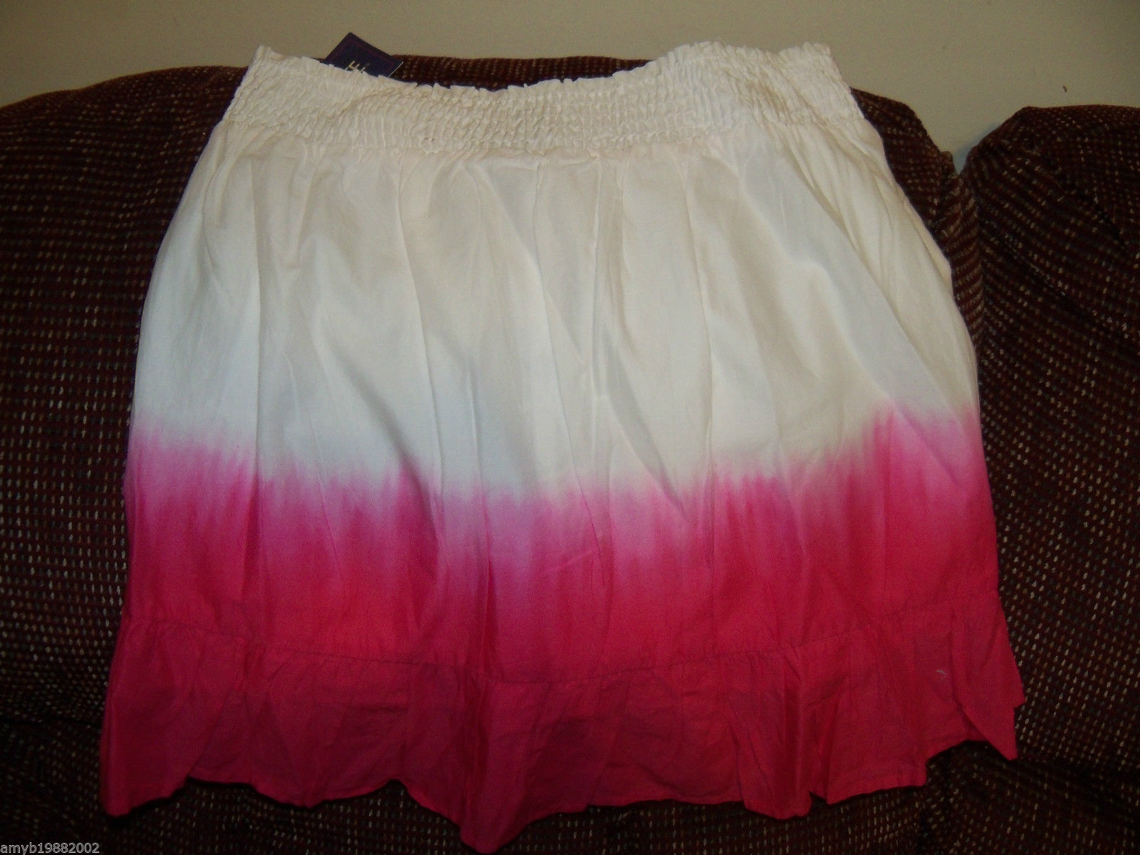 Cherokee White & Pink Skirt Size 14/16 Girls NEW - $17.20