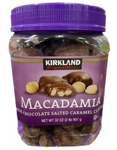 Kirkland Signature Macadamia Milk Chocolate Salted Caramel Clusters 32 Oz - $20.33