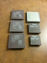 AMD intel IBM Desktop CPU Processor 387 386 Windows 95 lot of 6(see pict... - $102.47