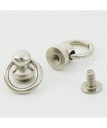 Bluemoona 50 Sets - Plated Brass Head Button O-ring 3/8&quot; 10mm Stud Screw... - $12.99