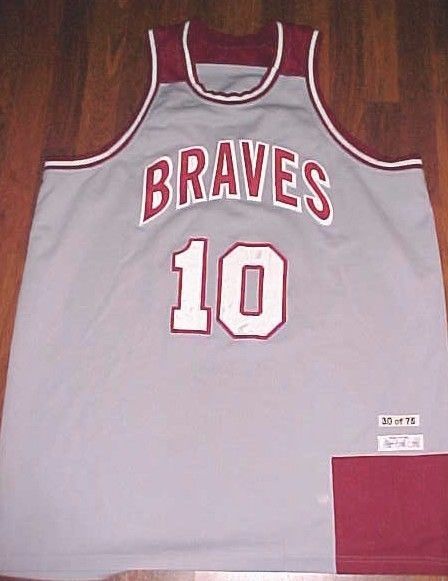 Legendary Game 30 Of 75 John Bartram Braves Hs Earl Monroe 10 Gray 